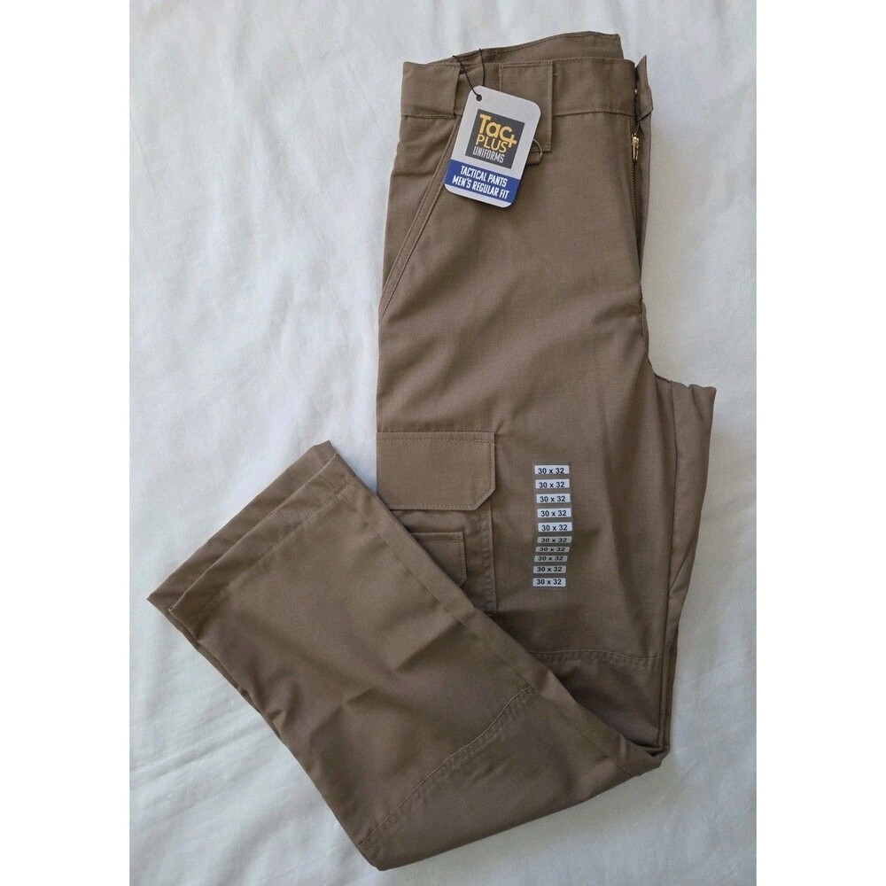 Tactical Cargo Utility Pants NWT - Military 1st Responder Tan 30x32 TacPlus USA